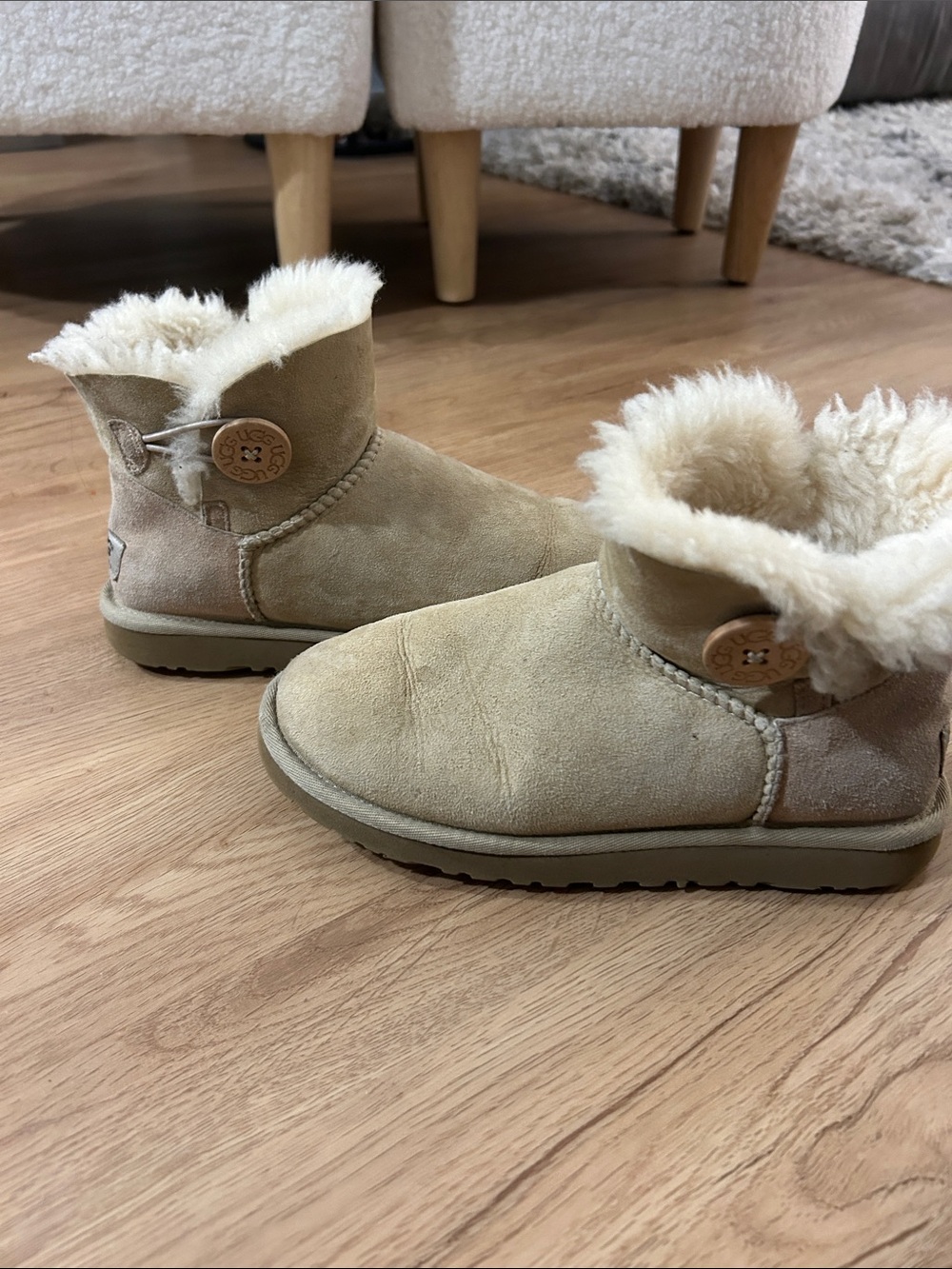 Sand  color UGG size 5